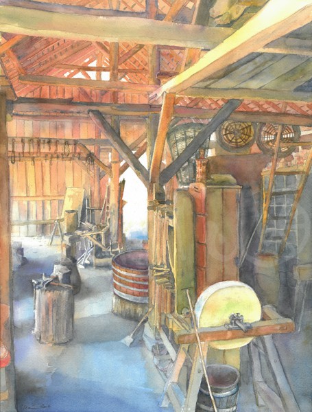 Guedelon - Die Schmiede I