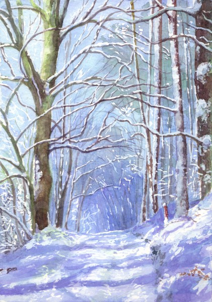 Ins Weiss eintauchen