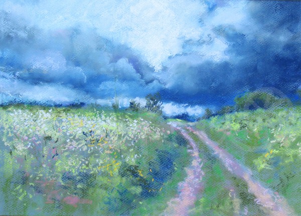 Gewitterstimmung am Mainufer