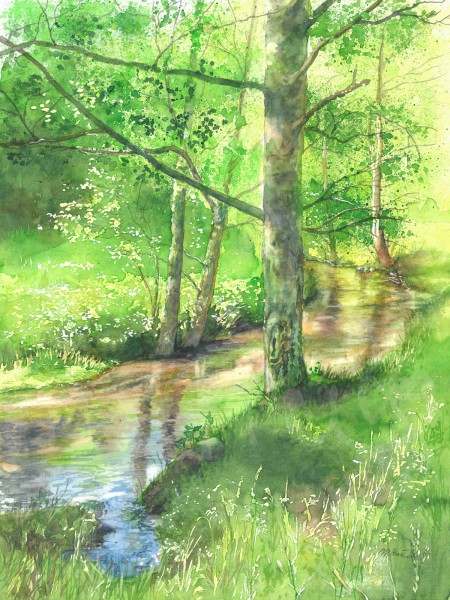 Im stillen Pfälzer Wald