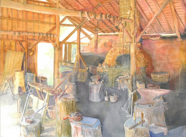 Guedelon - Die Schmiede II