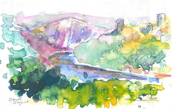 Die Burgen von Crozant